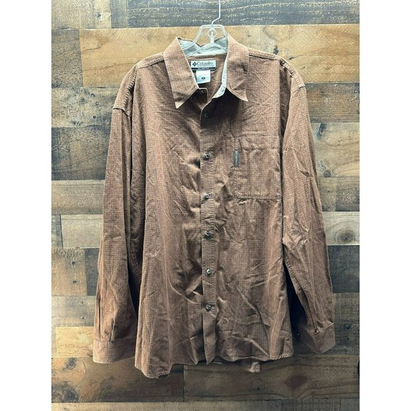 Columbia Men's Long Sleeve‎ Button Up Size X-Large - Picture 1 of 4